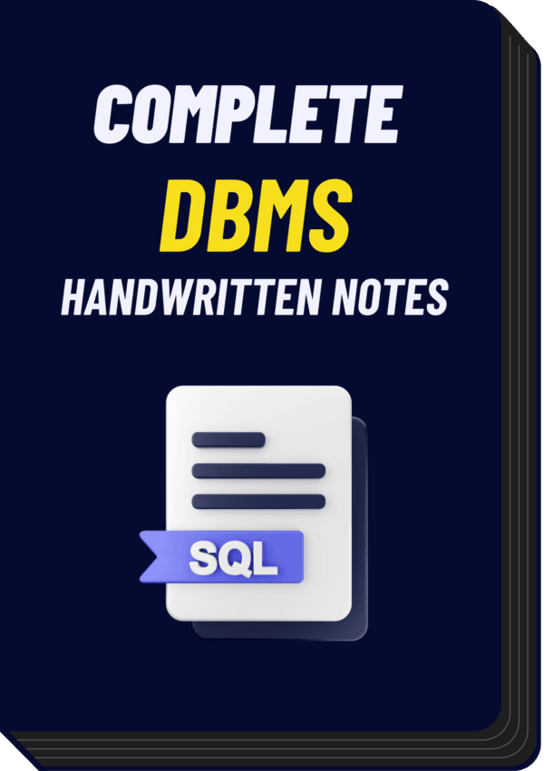 DBMS Handwritten Notes